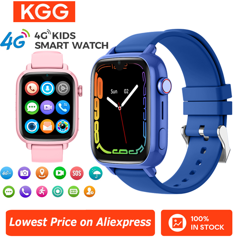 Smartwatch Watches For Kids With Gps - 4G Smart Watch Kids Phone Watch