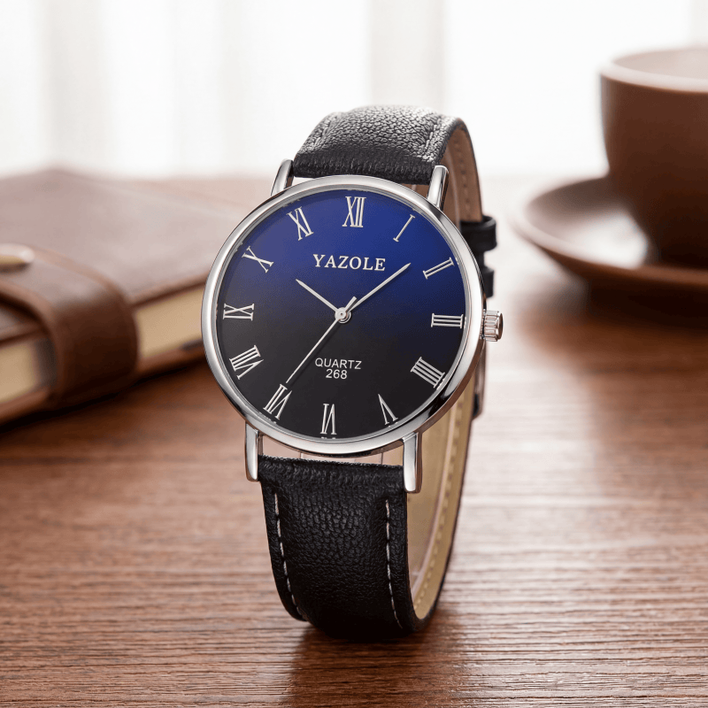 Smartwatch Watches Gift For Men - YAZOLE Minimalist Quartz Watches for Men