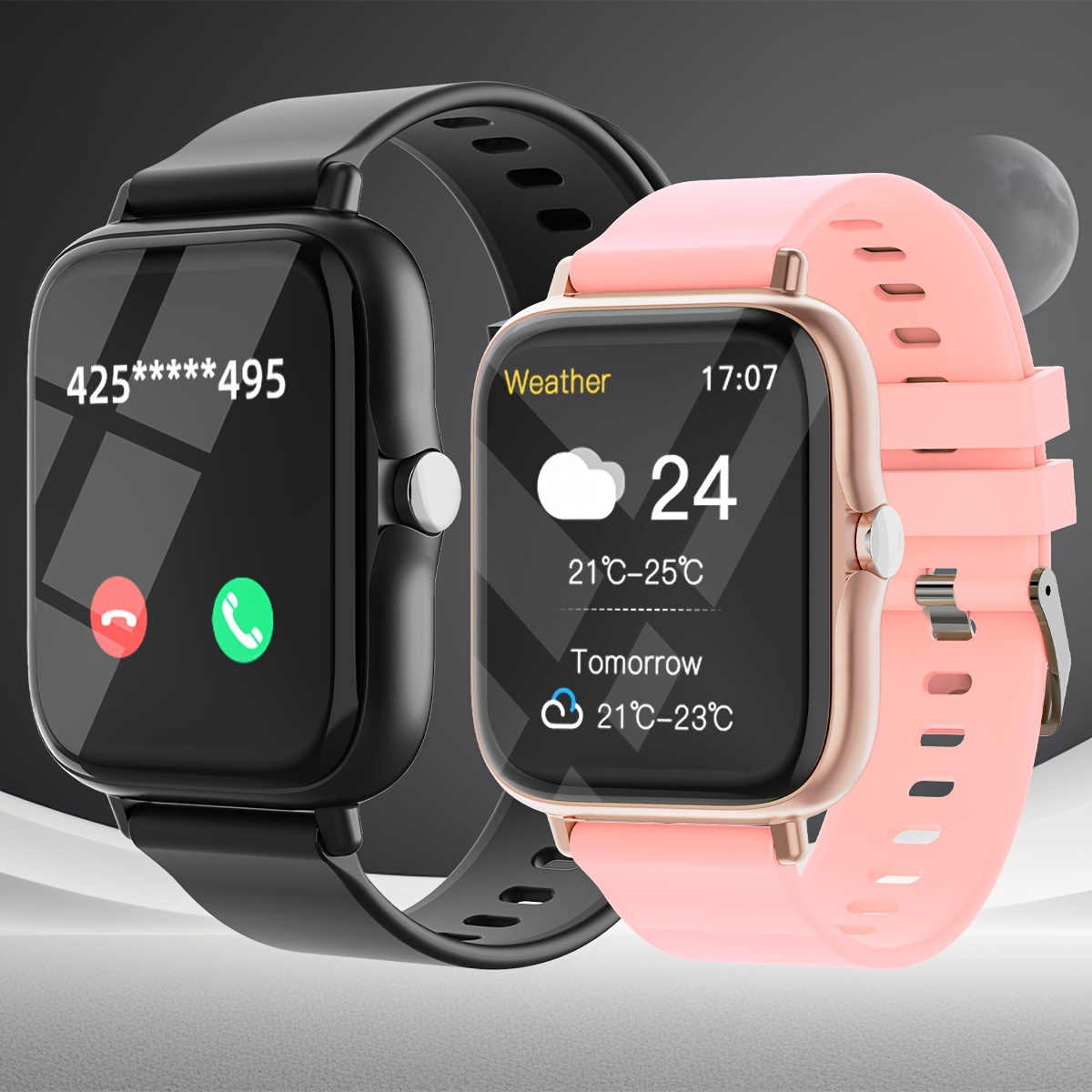 Smartwatch Iphone Watch For Men - Smart Watch for Men Women, Fitness