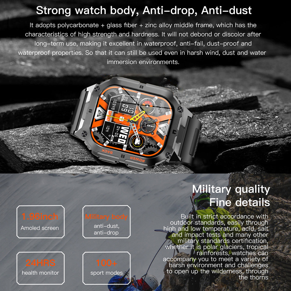 K61 Pro Smart Watch Men Women  - Smartwatch Digital Watches For Women review and price
