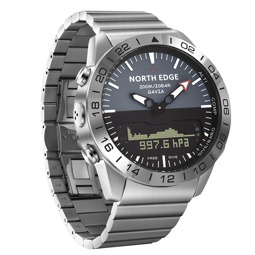 NORTH EDGE Luxury Men Smart Wa - Smartwatch Army Watches For Men review and price