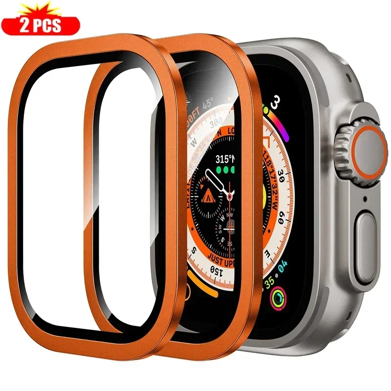 2PCS Titanium Metal Frame for  - Smartwatch Watches For Mens review and price
