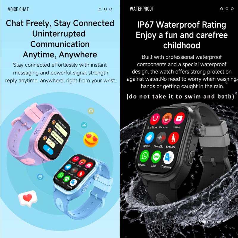 Kids 4G Smartwatch with 2.0 In - Smartwatch Watches For Kids With Gps review and price