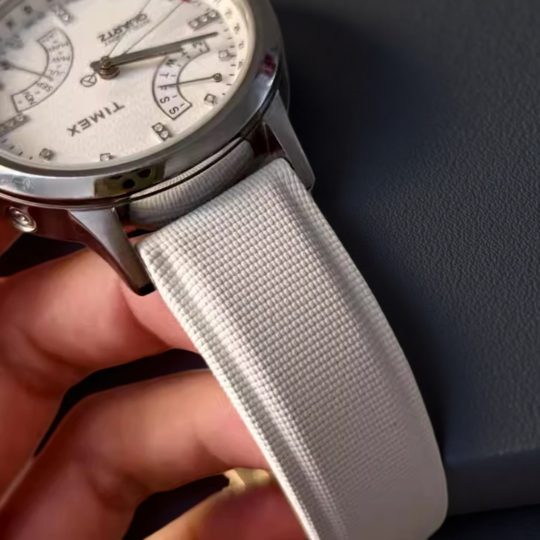 20 21 22mm Sailcloth FKM Rubbe - Omega Watch Speedmaster review and price