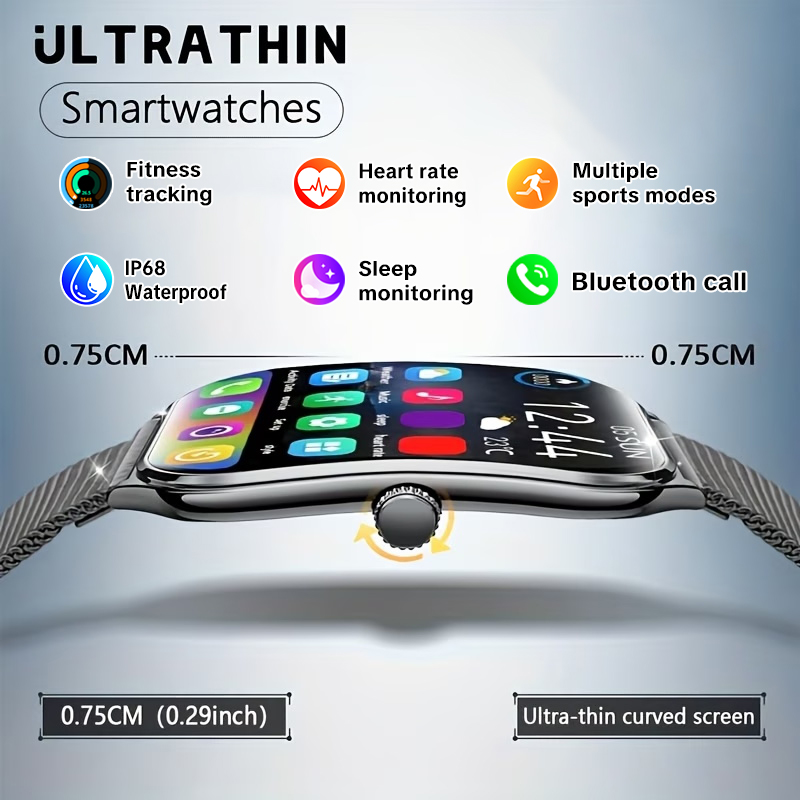 New Ultra Thin Smart Watch AMO - Smartwatch Sports Watches For Women review and price