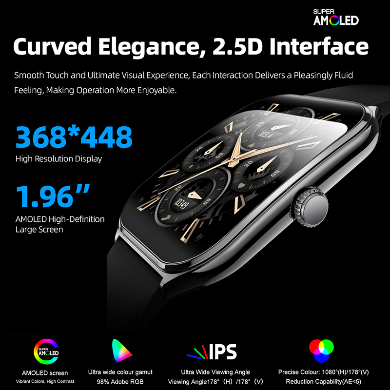 New Ultra Thin Smart Watch AMO - Smartwatch Sports Watches For Women review and price