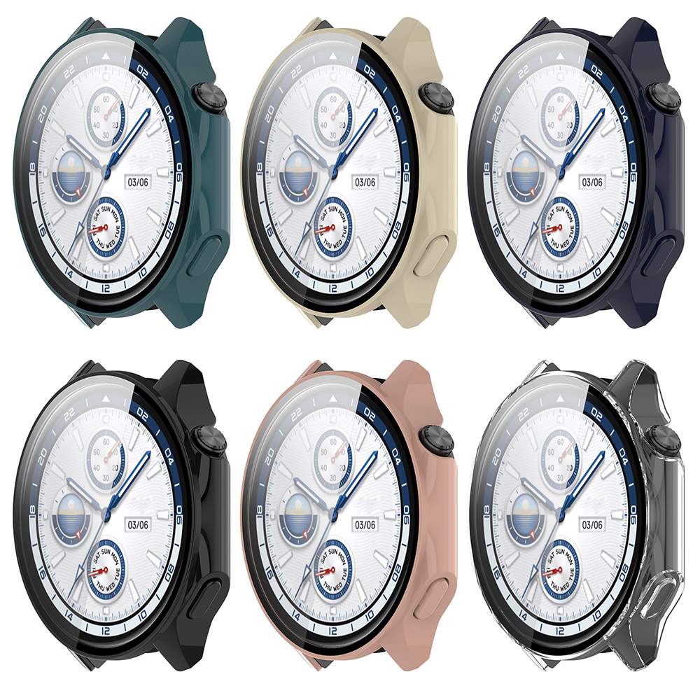 PC Case+Glass for Oneplus Watc - Smartwatch Oppo Watch review and price