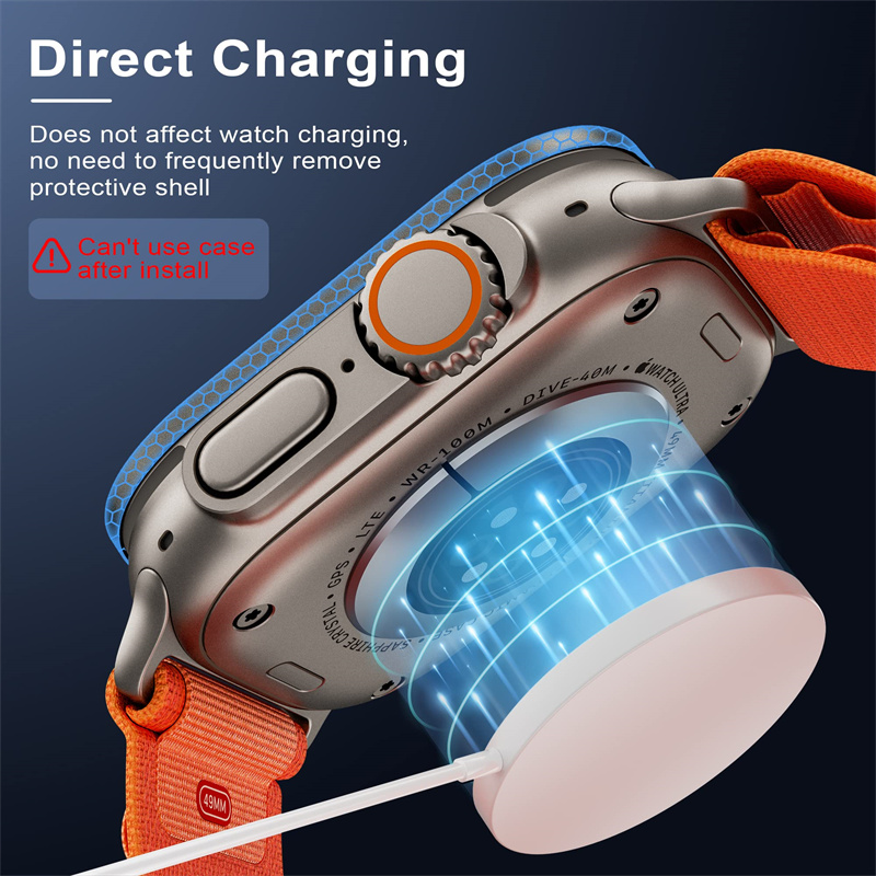Tempered Glass for Apple Watch - Smartwatch Watches Gift For Men review and price