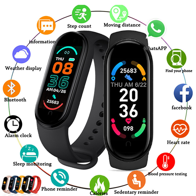 M6 Smart Watch Men Women Sport - Smartwatch Iphone Watch For Men review and price