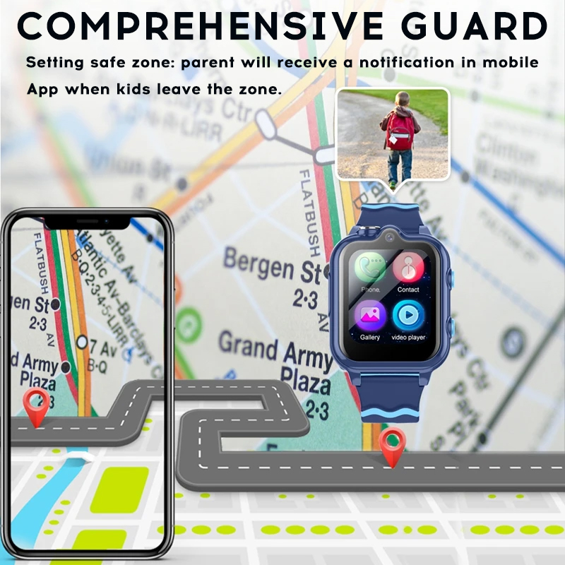 Yoateo Smart Watch Kids 4G KT1 - Smartwatch Watches For Kids With Gps review and price