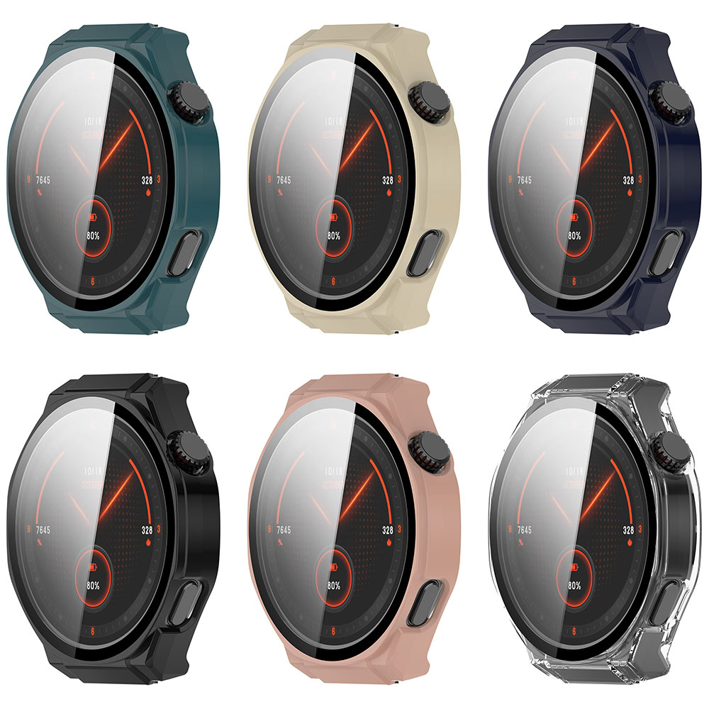 PC + Tempered Glass Case For H - Smartwatch English review and price