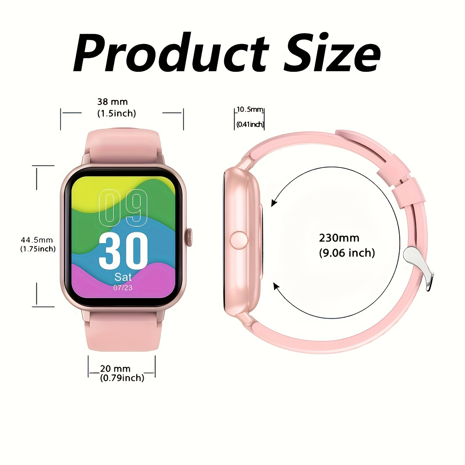 1.44inch Smart watch, wireless - Smartwatch Iphone Watch For Men review and price