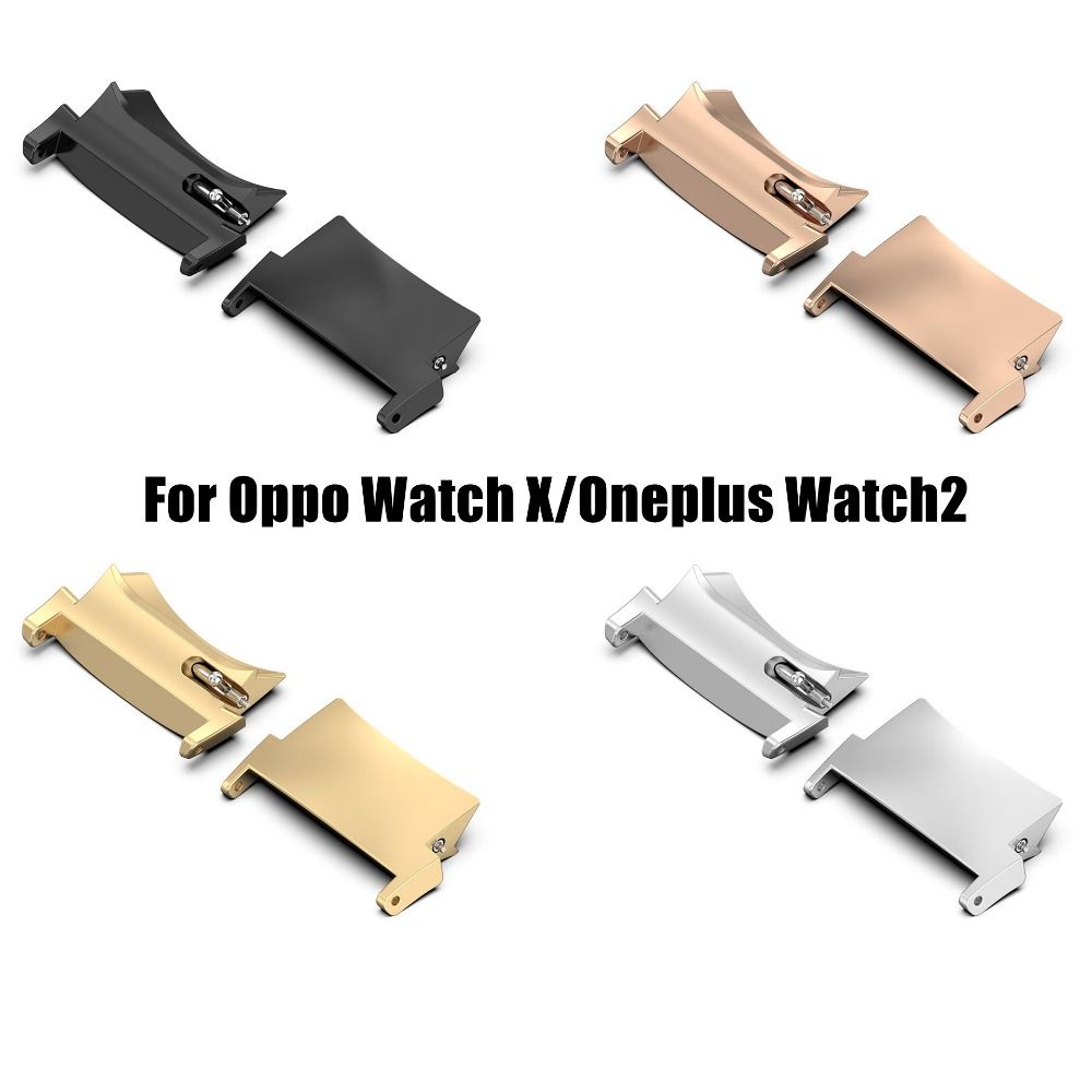 New 2Pcs Metal Strap Adapter W - Smartwatch Oppo Watch review and price