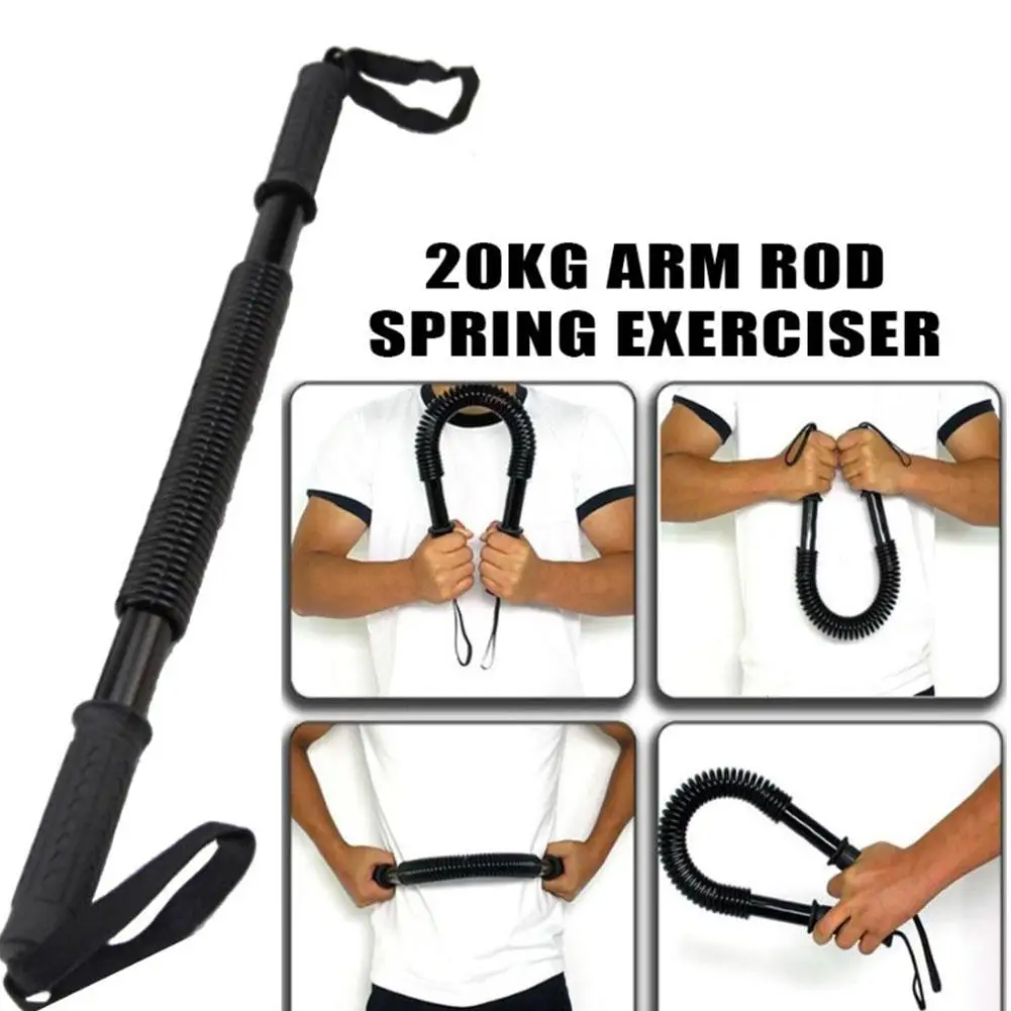 20KG Arm Chest Strength Traini - Spring Bar Tool review and price