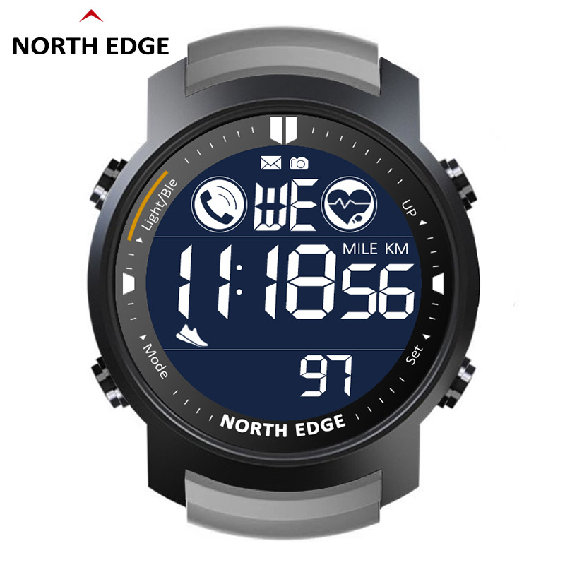 NORTH EDGE Smart Watch Men Hea - Smartwatch Running Watches For Men review and price