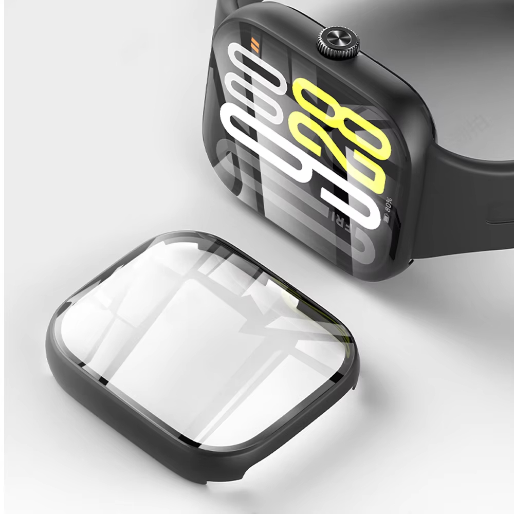 Tempered Glass+Case For Xiaomi - Smartwatch Watches For Mens review and price