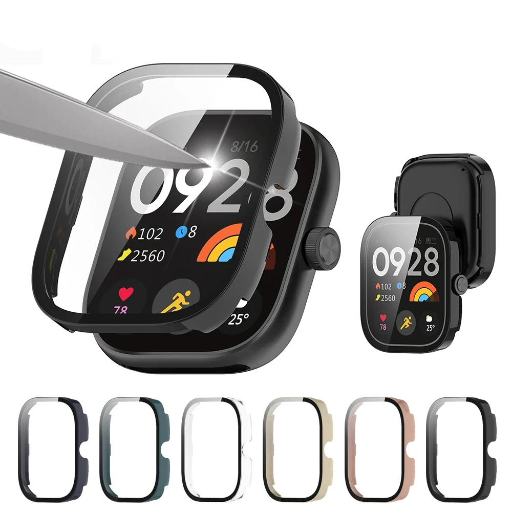 Tempered Glass+Case For Xiaomi - Smartwatch Watches For Mens review and price