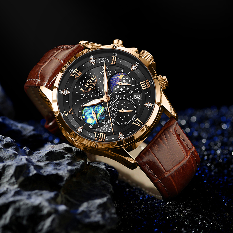 LIGE 2026 Top Luxury Brand Men - Smartwatch Army Watches For Men review and price