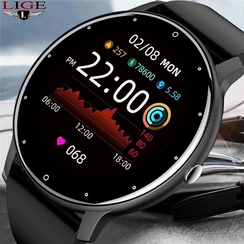 LIGE 2026 New Smart Watch Men  - Smartwatch Watches For Mens review and price