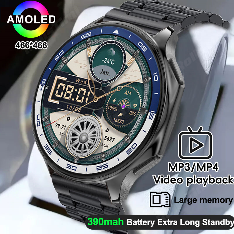 1.43 AMOLED Smart Watch 3D Sur - Smartwatch Oppo Watch review and price
