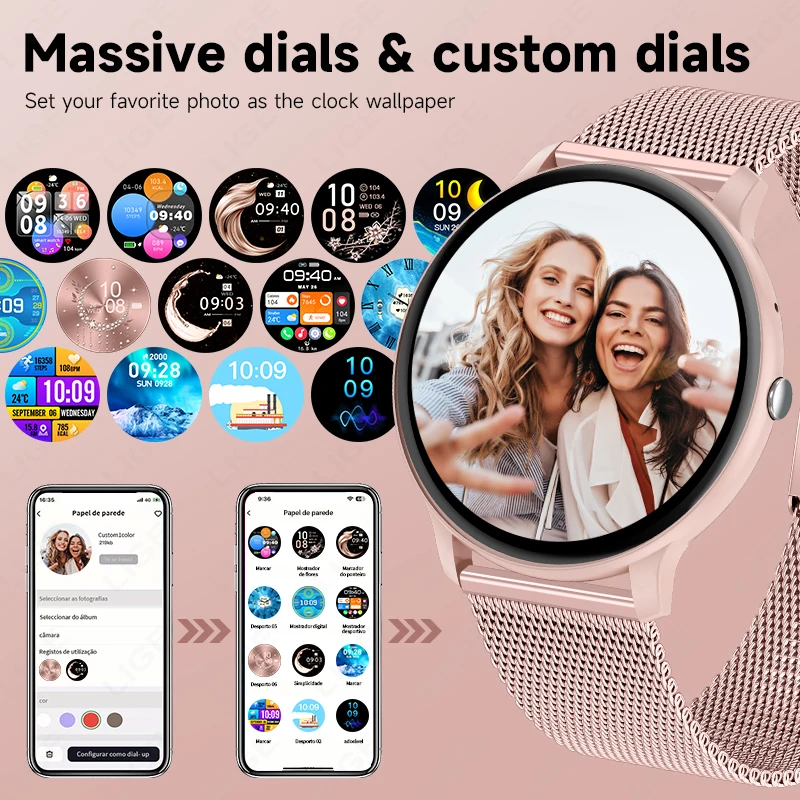 LIGE Bluetooth Call Smart Watc - Smartwatch Sports Watches For Women review and price