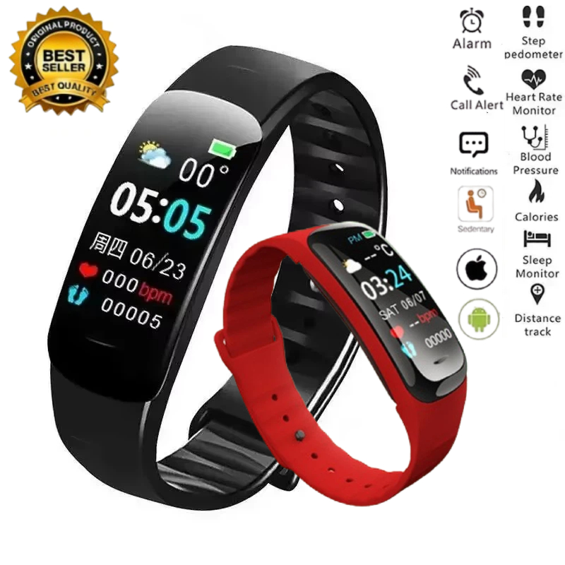 C1 Plus Smart Watch Fitness Tr - Smartwatch Sports Watches For Women review and price