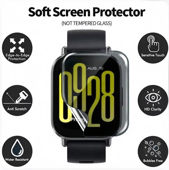 2Pcs Privacy Hydrogel Film For - Watch Redmi review and price