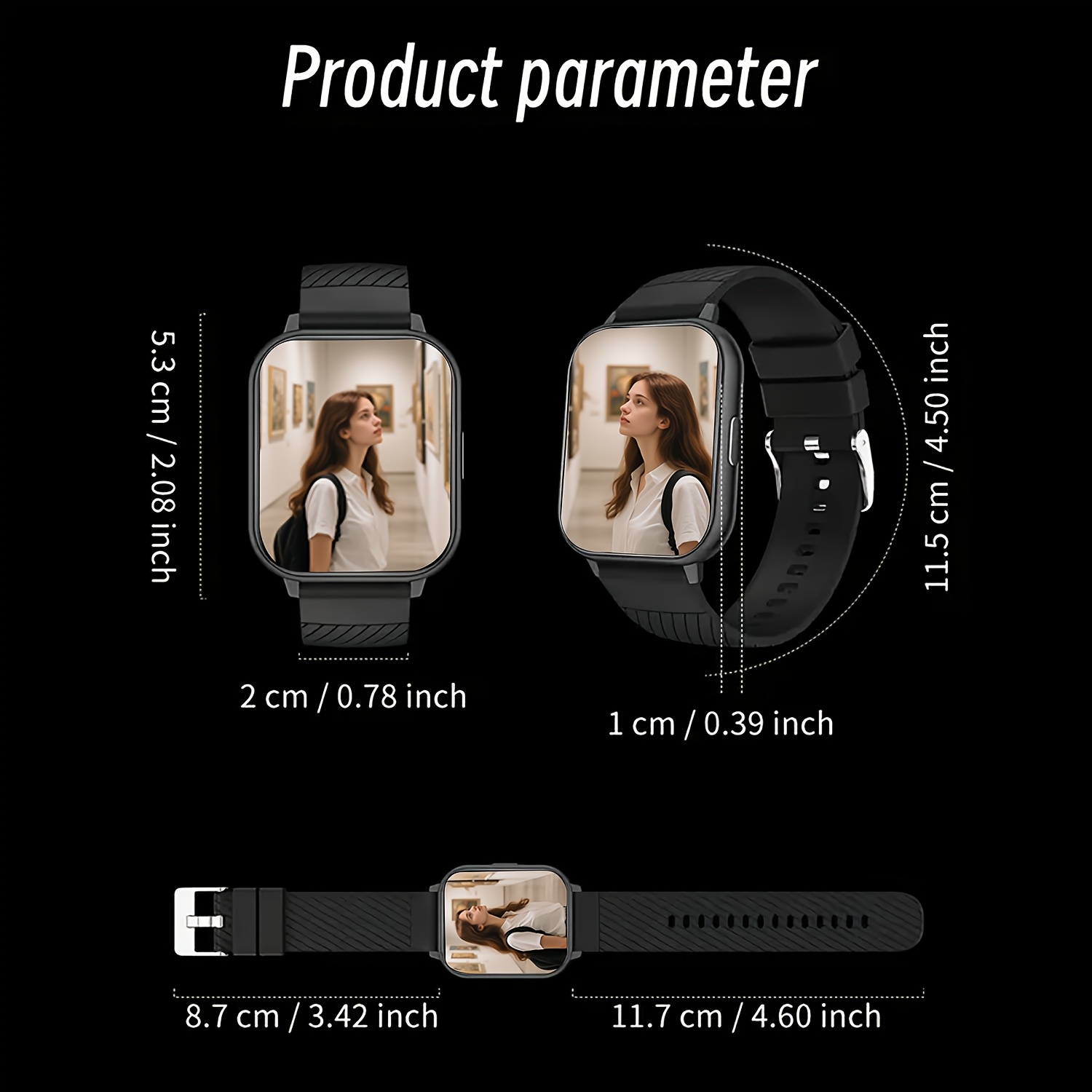 Sports Smart Watch, 1.83inch F - Smartwatch Iphone Watch For Men review and price