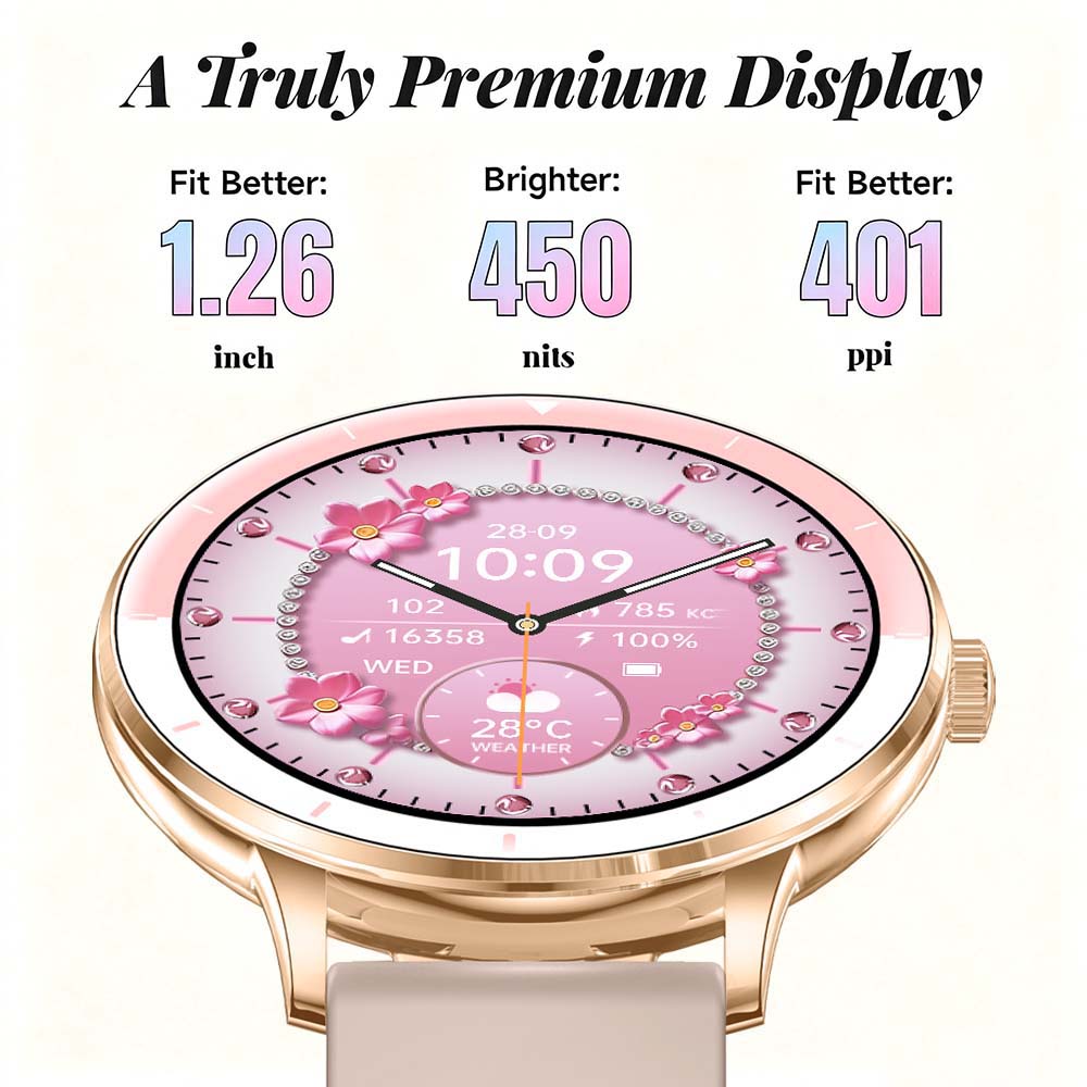 Women Smart Watch 1.26 Inch HD - Smartwatch Sports Watches For Women review and price