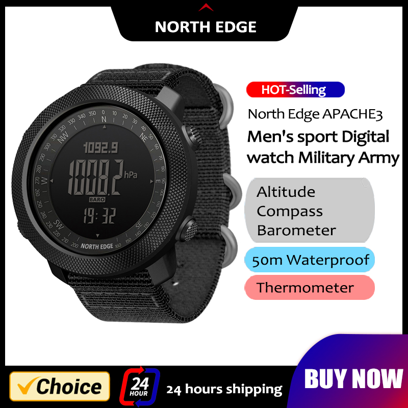NORTH EDGE Mens Smart Watch Mi - Smartwatch Army Watches For Men review and price