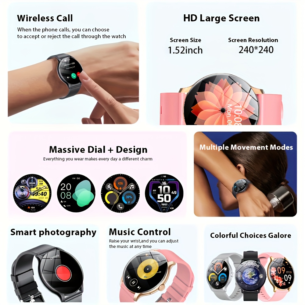 LAXASFIT 2026 Smart Watch 1.52 - Smartwatch Watches Gift For Men review and price