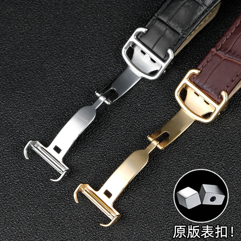 Watchband Genuine Leather Watc - Cartier Watch Tank review and price