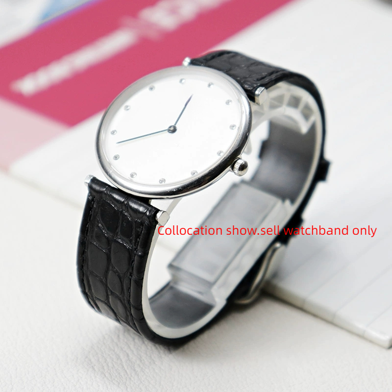 Thin crocodile Genuine leather - Cartier Watch Tank review and price