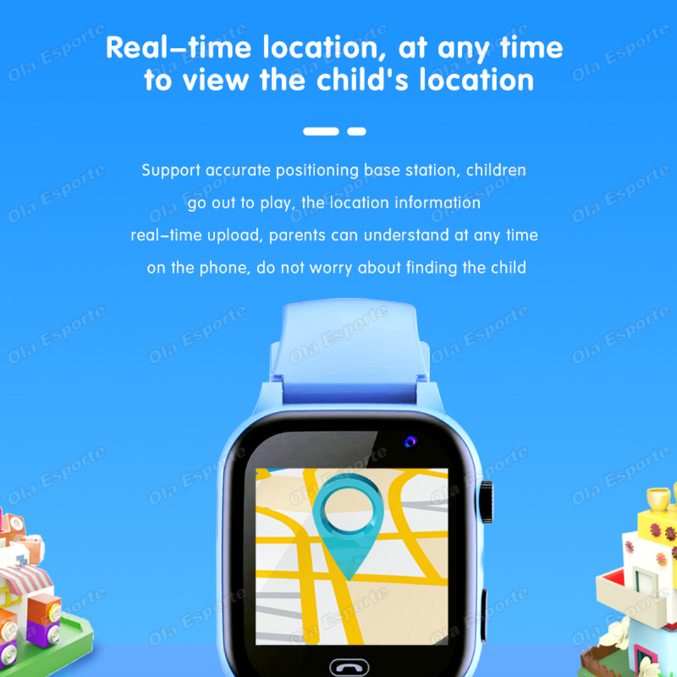 2026 New Mini Kids Phone 4G Si - Smartwatch Watches Birthday Gift For Boys review and price