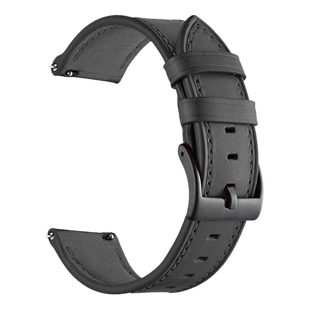 22mm Leather Strap For Garmin  - Smartwatch English review and price