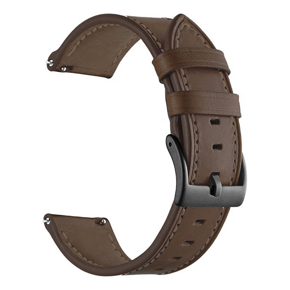 22mm Leather Strap For Garmin  - Smartwatch English review and price
