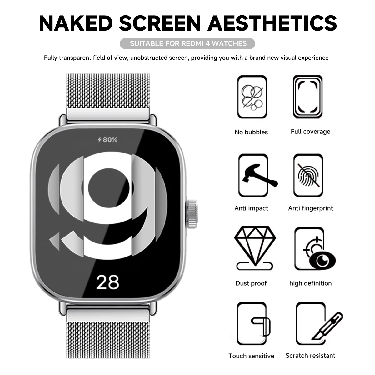 Tempered Glass for Xiaomi Redm - Watch Redmi review and price
