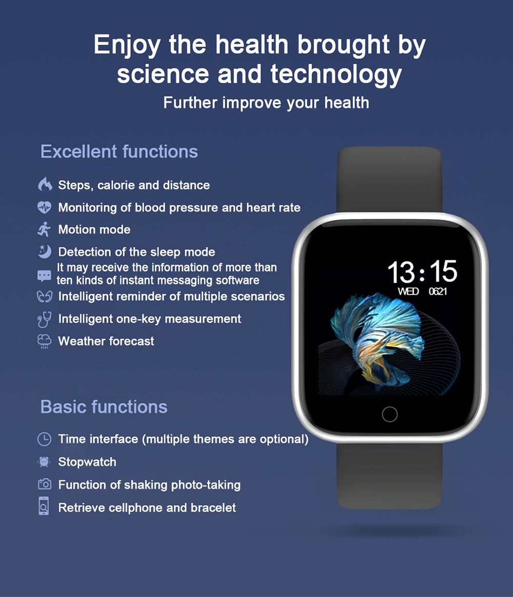 Women IP68 Waterproof Smart Wa - Smartwatch Iphone Watch For Men review and price