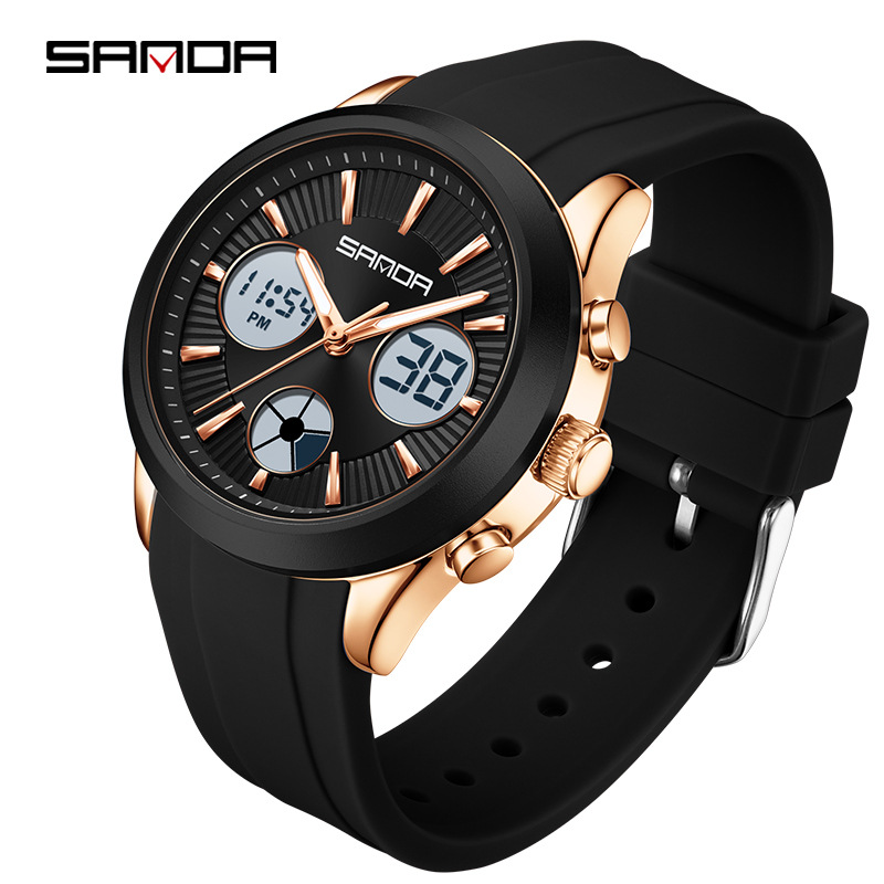 SANDA electronic watch luminou - Smartwatch Sports Watches For Women review and price