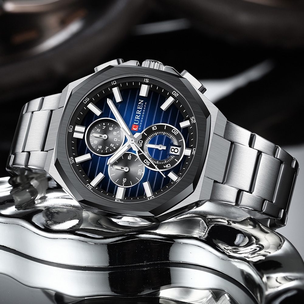 CURREN Men Watch Top Luxury Bu - Smartwatch Luxury Watches For Men review and price