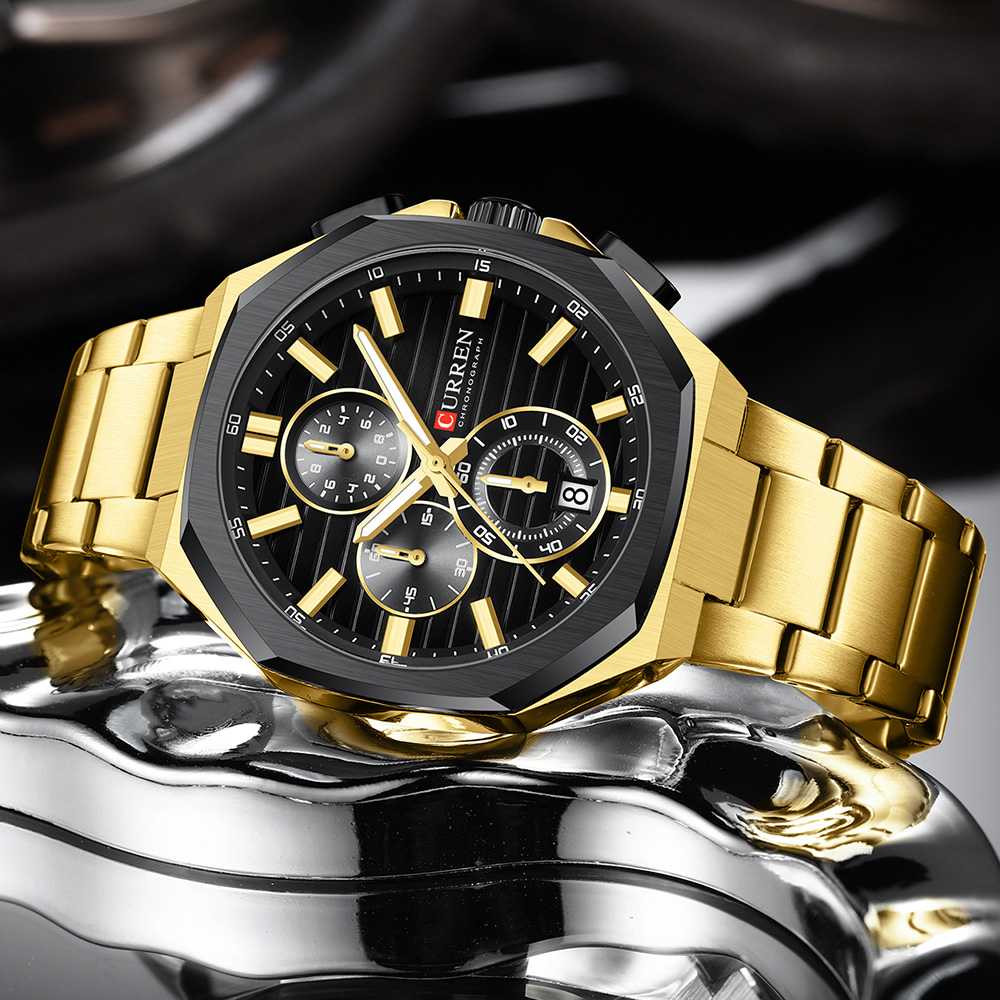 CURREN Men Watch Top Luxury Bu - Smartwatch Luxury Watches For Men review and price