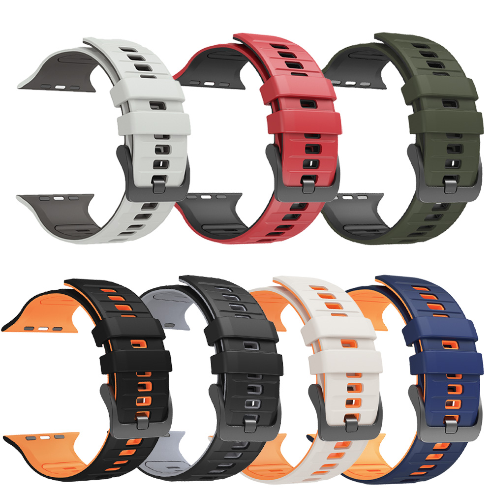 Stylish Dual Color Silicone Wa - Smartwatch Stylish Watches For Women review and price