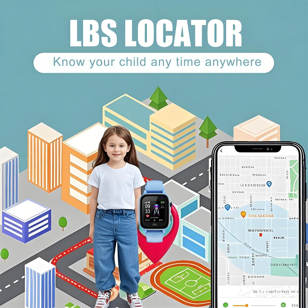 Kids Smart Watch GPS Tracker L - Smartwatch Watches Birthday Gift For Boys review and price