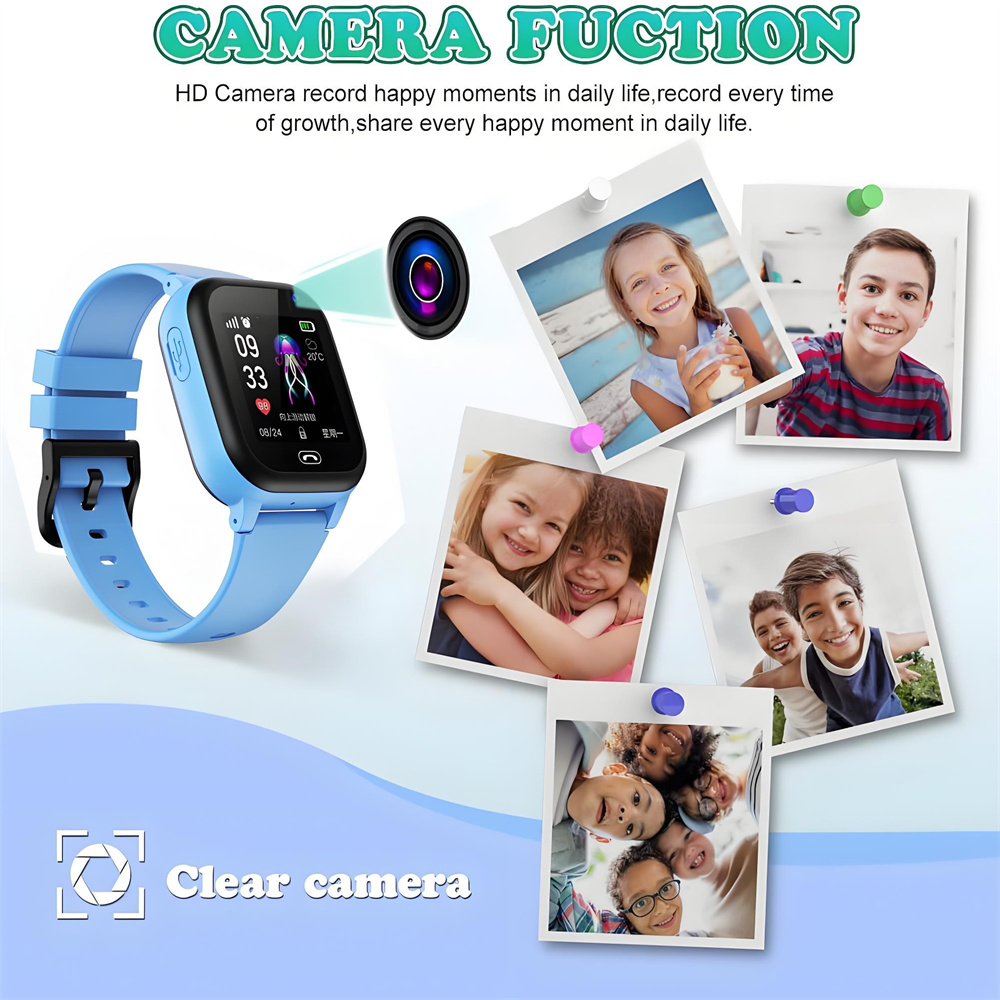 Kids Smart Watch GPS Tracker L - Smartwatch Watches Birthday Gift For Boys review and price