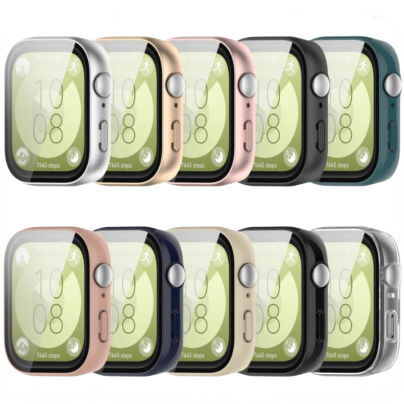 PC Case+Tempered Glass For Hua - Smartwatch Watch Huawei review and price