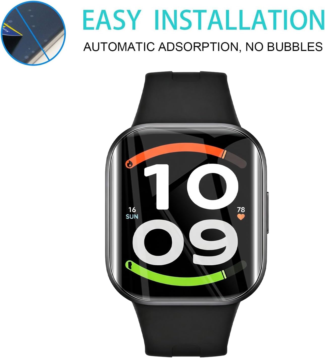 1-5PCS Soft Hydrogel Film For  - Watch Redmi review and price