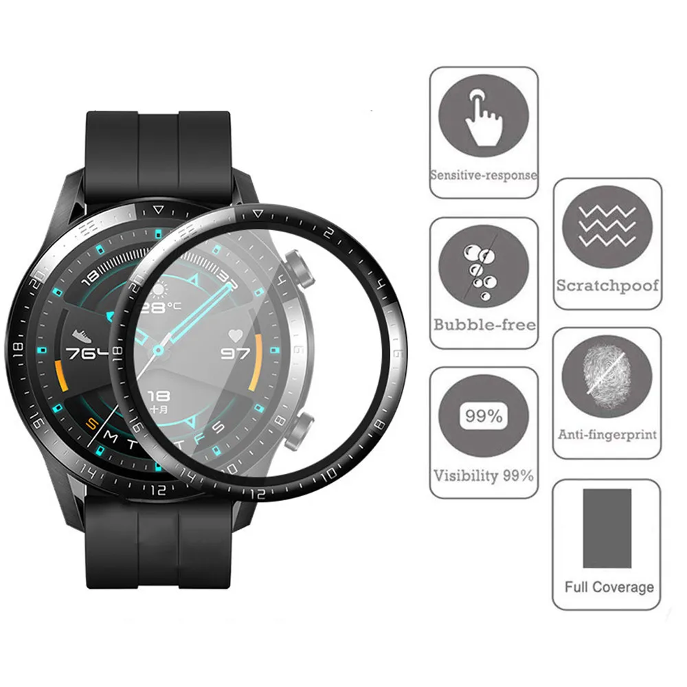 1-3pcs HD Clear Screen Protect - Smartwatch Watch Huawei review and price