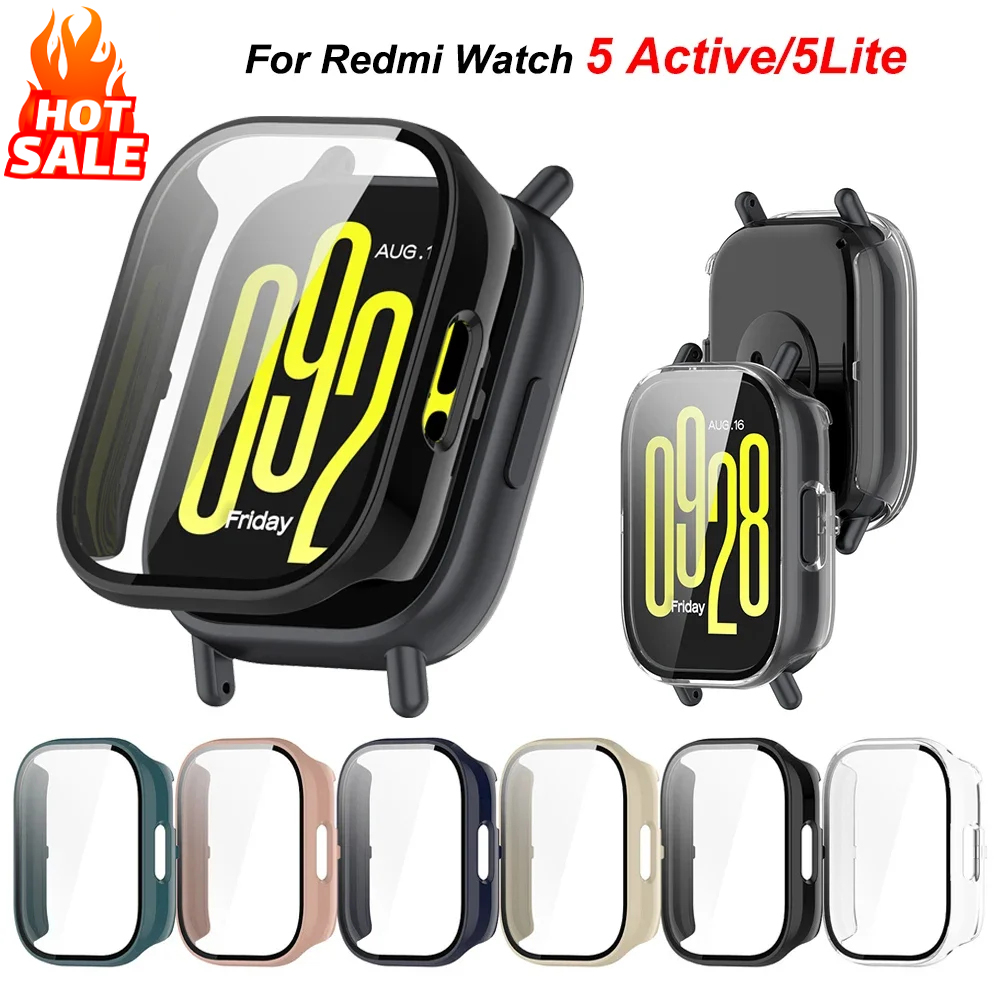 Tempered Glass+Case For Xiaomi - Watch Redmi review and price