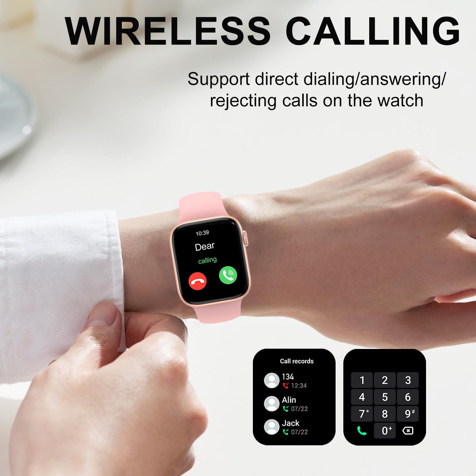 Smart Watch, Wireless Call/Dia - Smartwatch Iphone Watch For Men review and price