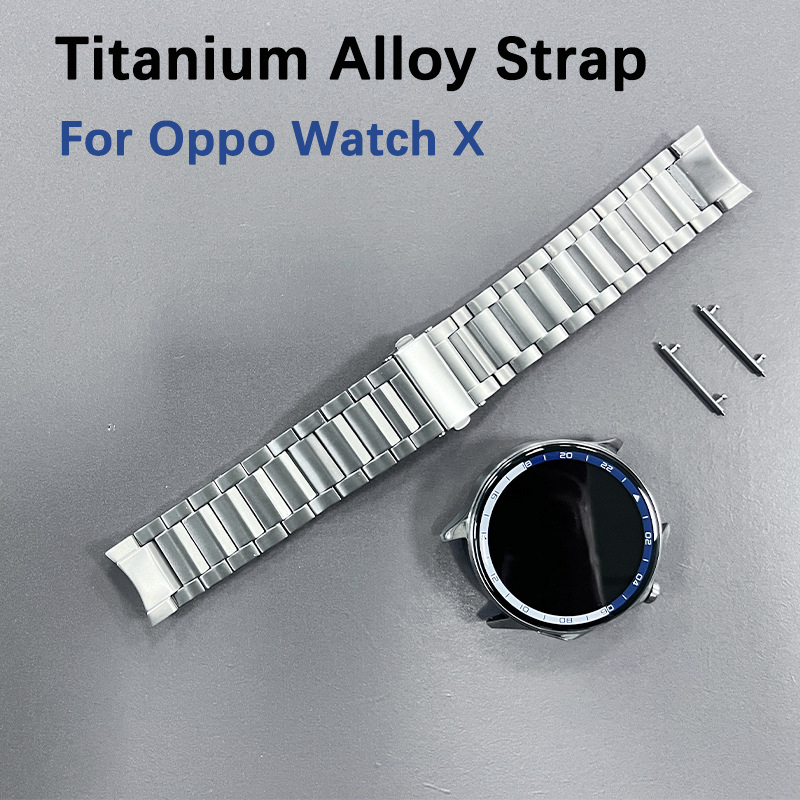 NO Gaps Titanium Alloy Strap W - Smartwatch Oppo Watch review and price